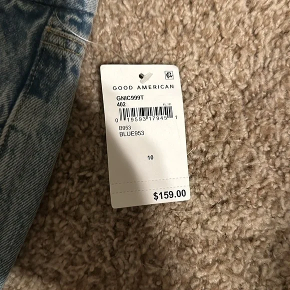 NWT Good 90s Icon Good American Jean 10/30 - Picture 4 of 12